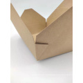 Caixas de alimentos de papel biodegradáveis ​​por atacado diferentes